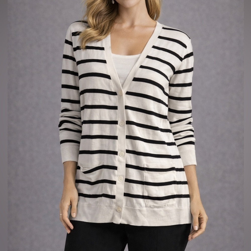 Ralph Lauren Golf blue label Striped Cardigan M